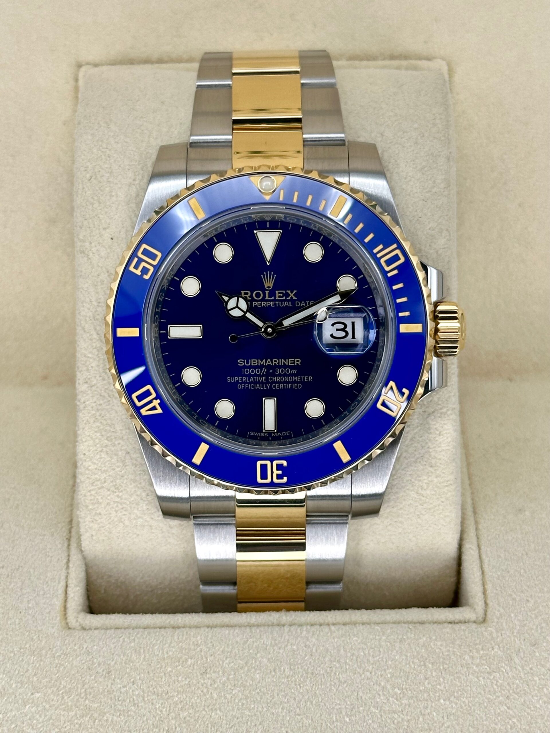 IMG_6622.jpg 2019 Rolex Submariner "Bluesy" 40mm 116613LB Two-Tone Blue Dial