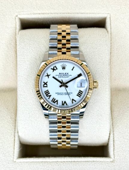 2025 Rolex Datejust 31mm 278273 Two-Tone Jubilee White Dial (Unworn)