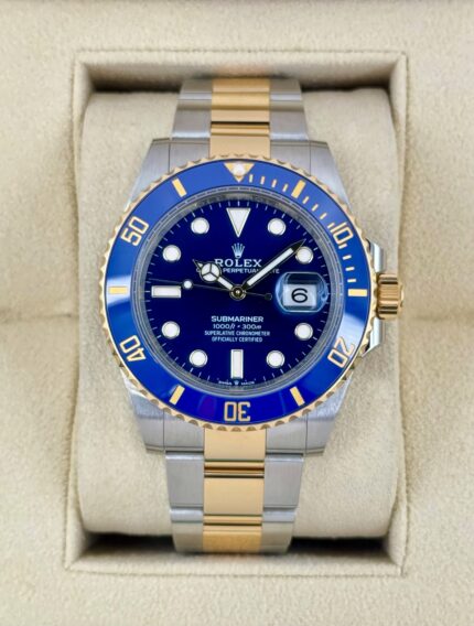 2024 Rolex Submariner "Bluesy" 41mm 126613LB Two-Tone Blue Dial