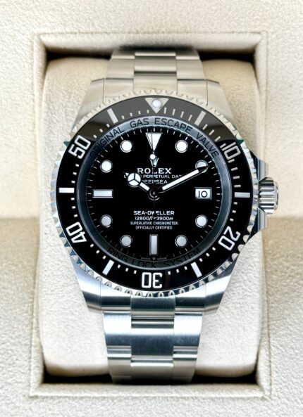 2024 Rolex Deepsea 44mm 136660 Stainless Steel Black Dial (Unworn)