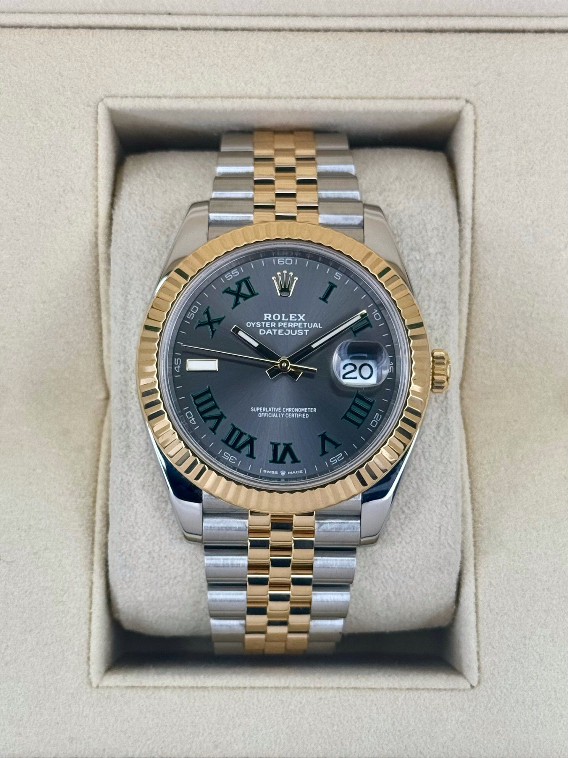 IMG_7576_4545bbcc-80b2-4372-aff1-c9556775834c.jpg 2022 Rolex Datejust 41mm 126333 Two-Tone Jubilee Wimbledon Dial