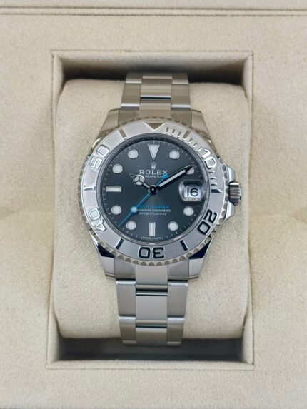 2017 Rolex Yacht-Master 37mm 268622 Stainless Steel Rhodium Dial