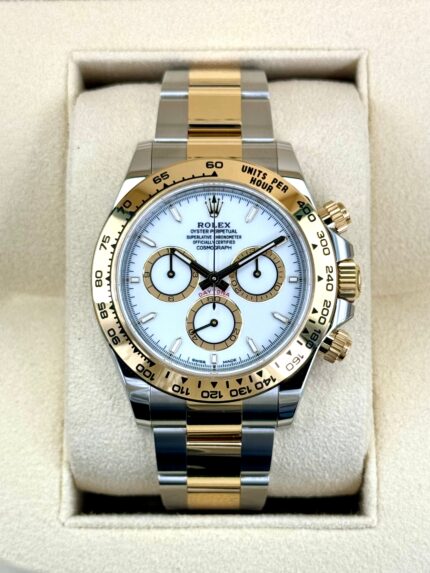 2024 Rolex Daytona 40mm 126503 Two-Tone White Dial (Unworn)