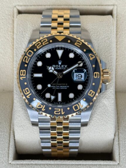 2023 Rolex GMT-Master II 40mm 126713GRNR Two-Tone Jubilee (Unworn)