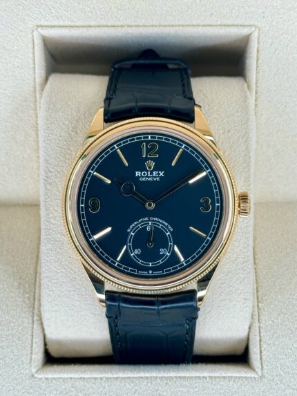 2024 Rolex 1908 39mm 52508 Yellow Gold Black Dial (Unworn)