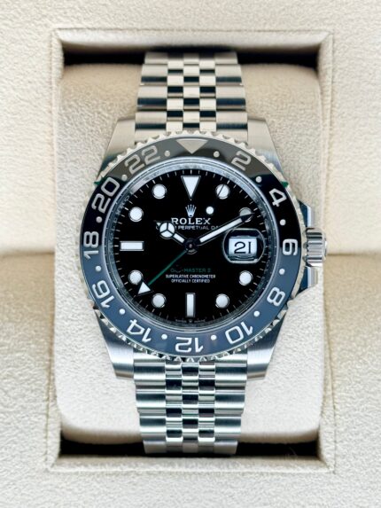 2024 Rolex GMT-Master II "Bruce Wayne" 40mm 126710GRNR Black Dial (Unworn)
