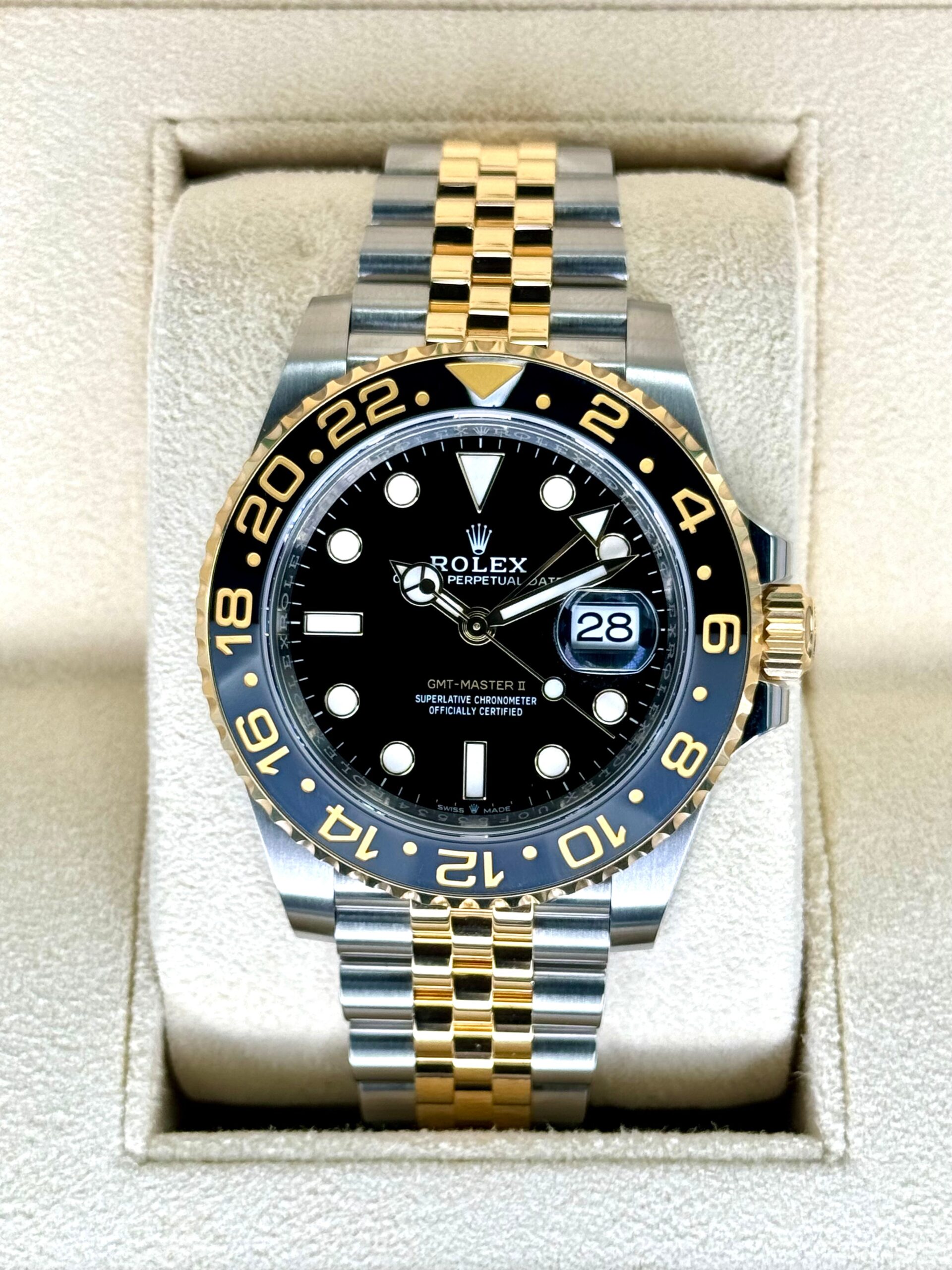IMG_9314.jpg 2023 Rolex GMT-Master II 40mm 126713GRNR Two-Tone Jubilee (Unworn)
