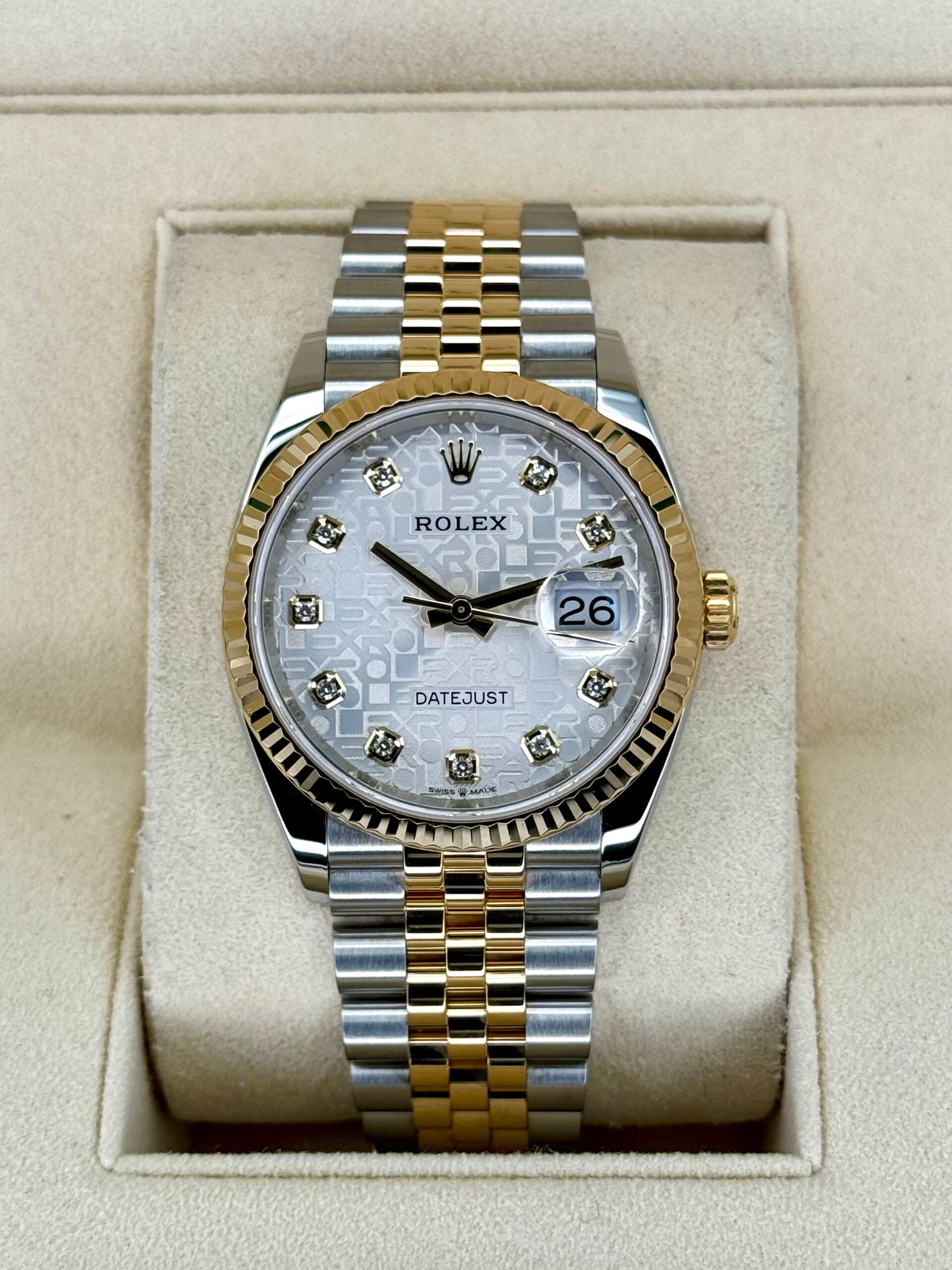 IMG_9567.jpg 2020 Rolex Datejust 36mm 126233 Two-Tone 10 Diamond Anniversary Dial