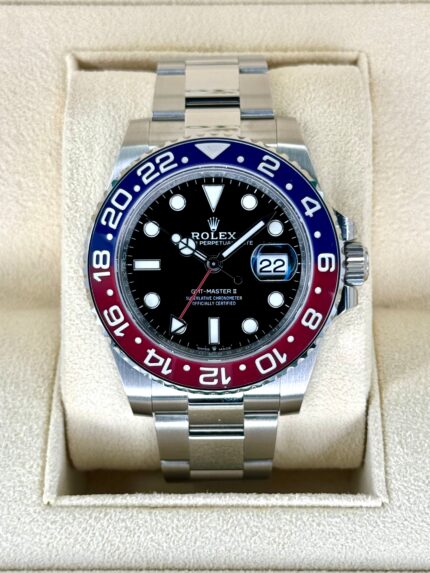 2022 GMT-Master II “Pepsi” 40mm 126710BLRO Oyster (Unworn)