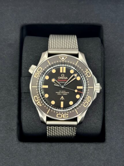 2023 Omega Seamaster Diver 300M 007 42mm Titanium Brown Dial