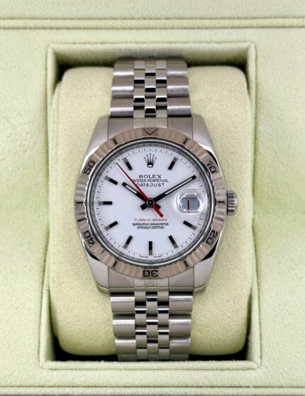 2006 Roles Datejust Turn-O-Graph 36mm 116264 Jubilee White Dial