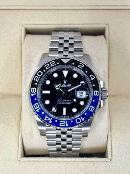 2025 Rolex GMT-Master II "Batgirl" 40mm 126710BLNR Jubilee (Unworn)