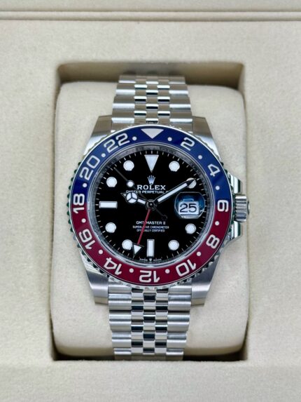 2025 Rolex GMT-Master II "Pepsi" 40mm 126710BLRO Jubilee (Unworn)